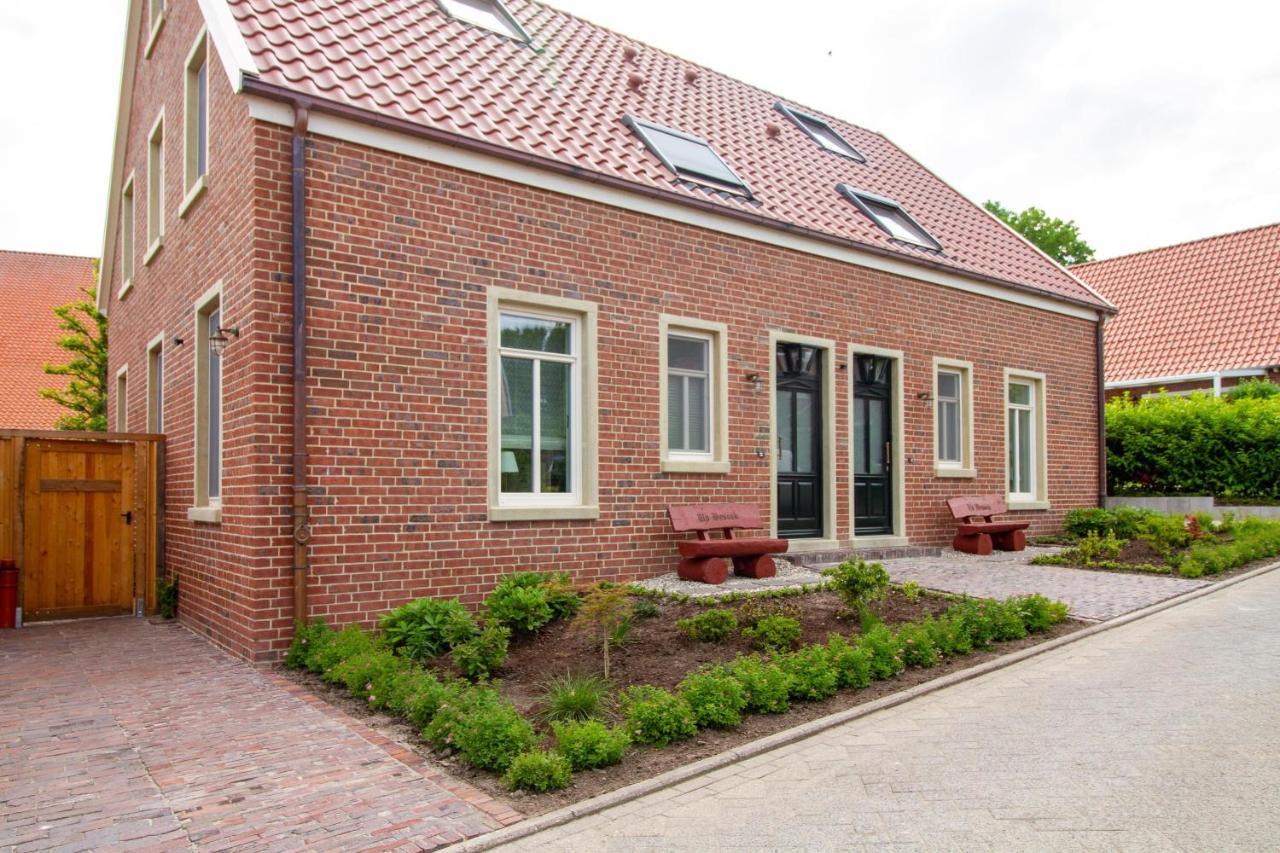 Ferienwohnung Up Besöök - Magnolie Krummhörn Exterior foto